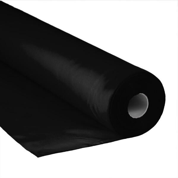 Tissu de drapeau en polyester standard - rôle de 150cm et 100m - noir