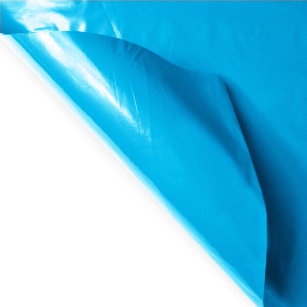 Plastic film sheet 75x90cm - light blue