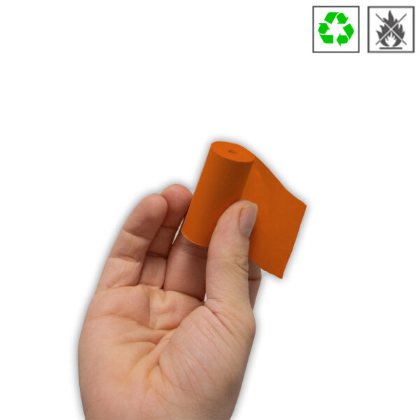 Paper streamer premium - orange