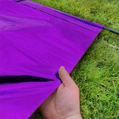 Camisole métallisée 50x75cm - violet