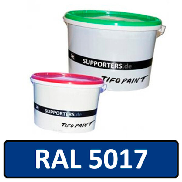 Stoff Farbe Verkehrsblau RAL5017