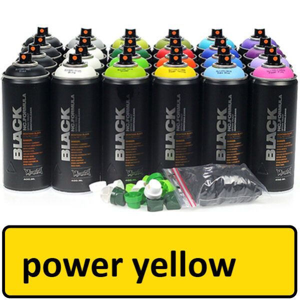 Spraydose Power Yellow (P1000) 400 ml