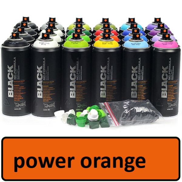 Spray paint power orange (P2000) 400 ml