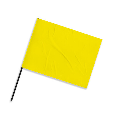 TIFO bandera 75x50cm - amarillo