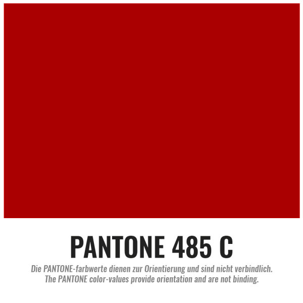 TIFO Fahnen einfarbig 50x75cm Querformat Rot