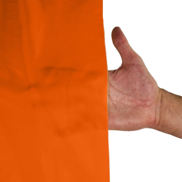 TIFO flags single-colored flame retardant 50x75cm Landscape format Orange