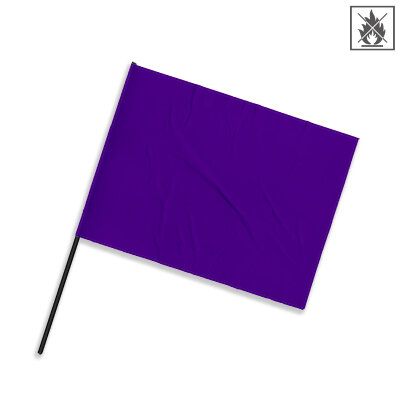 TIFO flag 75x50cm flame retardant - violet
