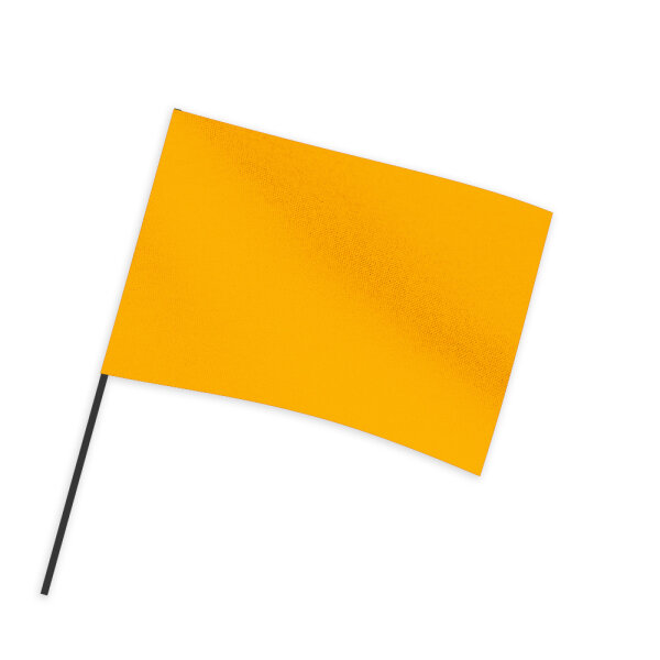 TIFO flags single-colored flame retardant 75x90cm Landscape format Yellow