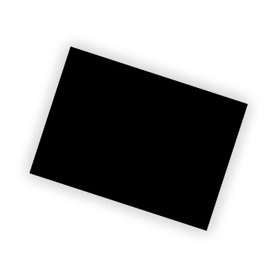 Pannelli in tessuto TIFO in pile 90x75 cm - nero