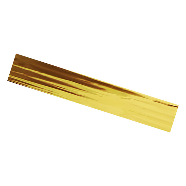 Plastic film scarves metallic 150x25cm - gold