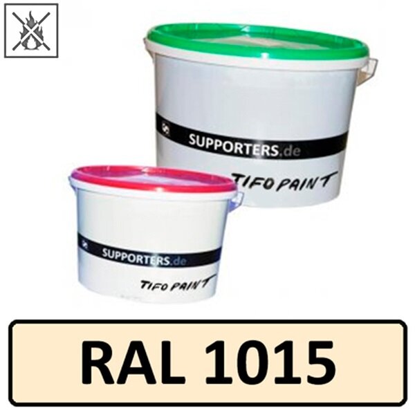 Baumwollstoff Farbe Hellelfenbein RAL1015 - schwer...
