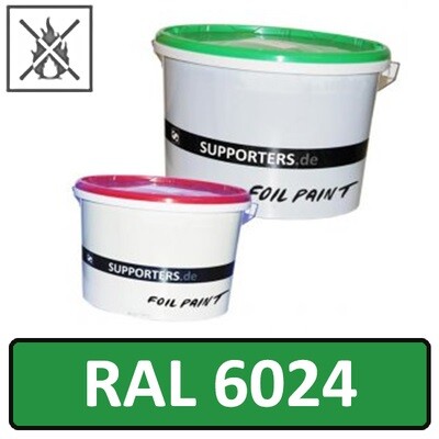 Feuille de couleur  RAL6024 vert signalisation - ignifuge