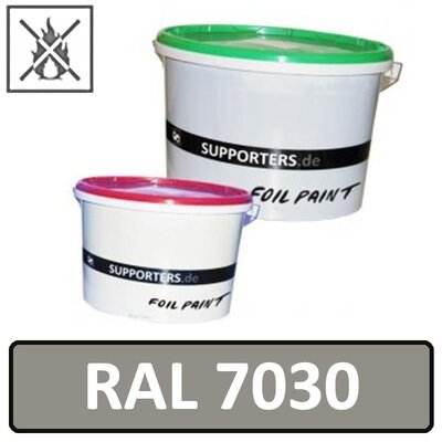 Folien Farbe Steingrau RAL7030 - schwer entflammbar