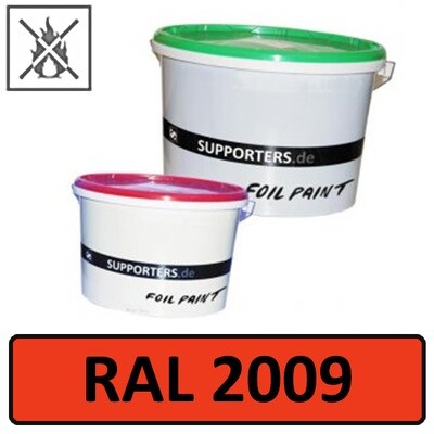 Feuille de couleur  RAL2009 orangé signalisation -...
