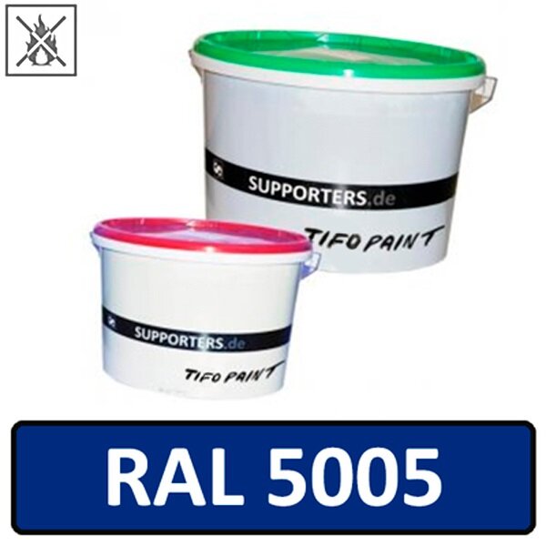 Couleur de la substance de polyester RAL5005 bleu de sécurité - ignifuge