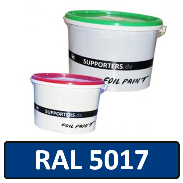 Papier Farbe Verkehrsblau RAL5017