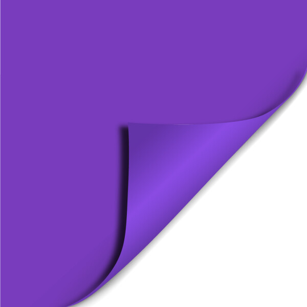 Plastic film seat cover 75x75cm - purple