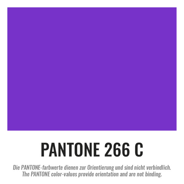 Plastic film seat cover double 75x150cm - purple