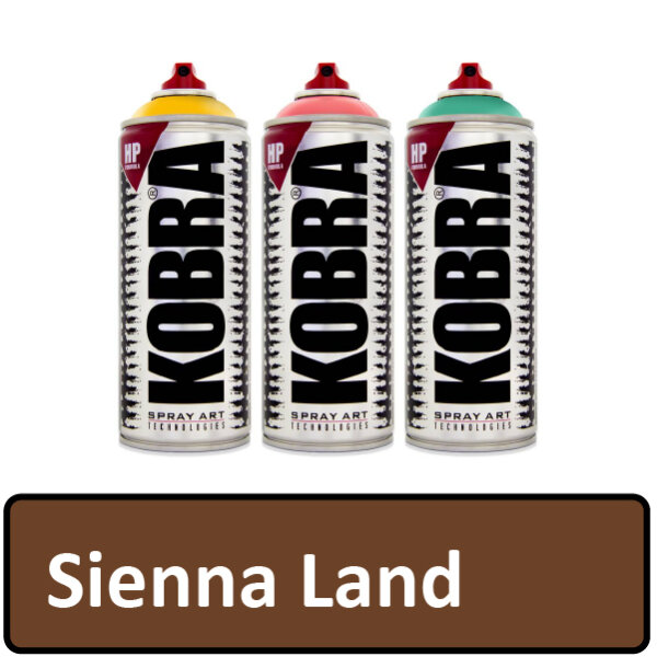 Spraydose Sienna Land 400 ml - KOBRA