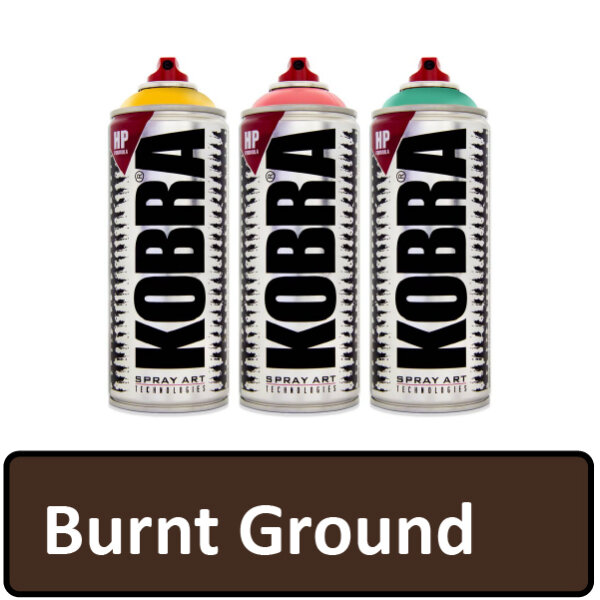 Spraydose Burnt Ground 400 ml - KOBRA
