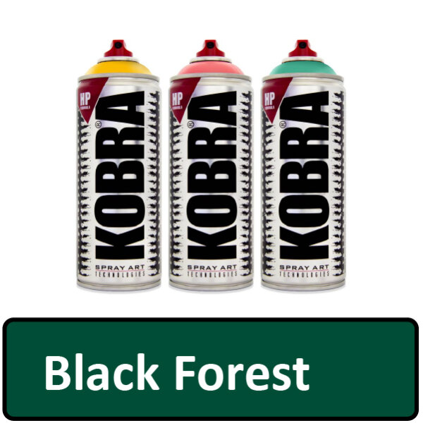 Spraydose Black Forest 400 ml - KOBRA