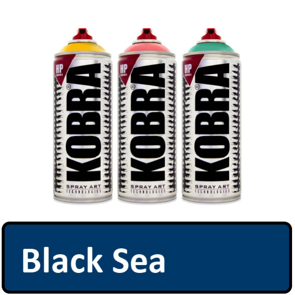 Spraydose Black Sea 400 ml - KOBRA