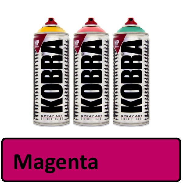 Spraydose Magenta 400 ml - KOBRA