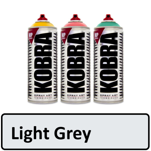 Spraydose Light Grey 400 ml - KOBRA