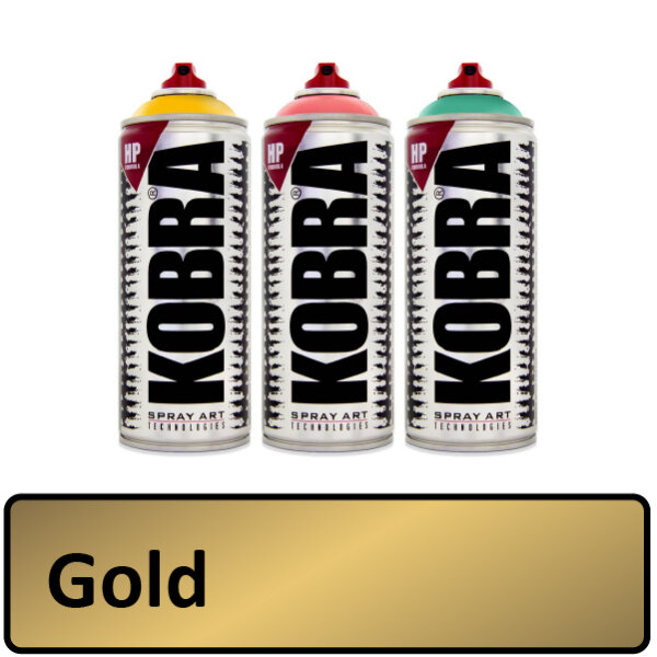 Spraydose Gold 400 ml - KOBRA