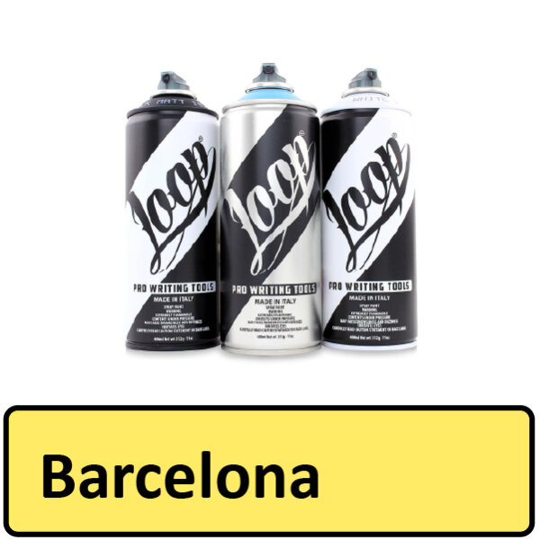 Spraydose Barcelona 400 ml - Loopcolors