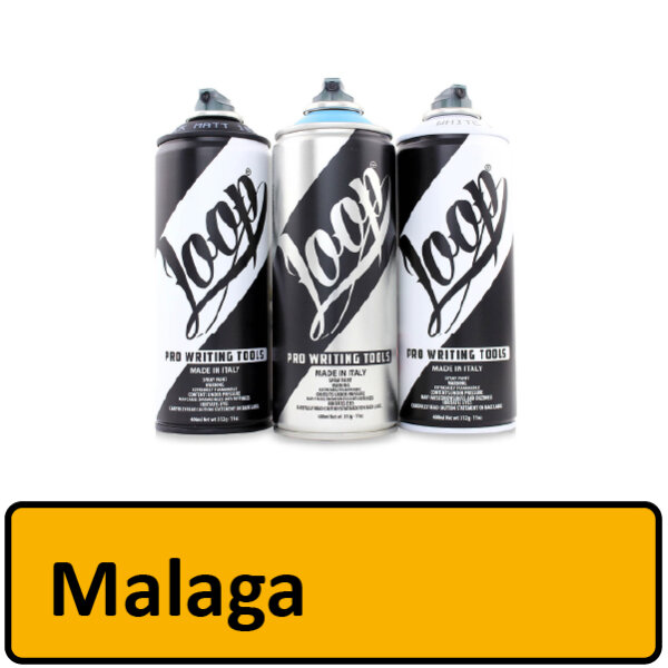 Spraydose Malaga 400 ml - Loopcolors