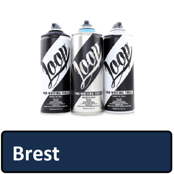 Spraydose Brest 400 ml - Loopcolors