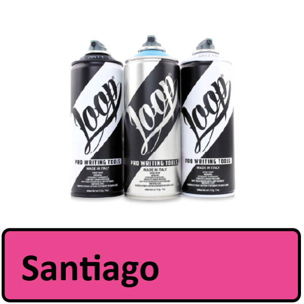 Spraydose Santiago 400 ml - Loopcolors