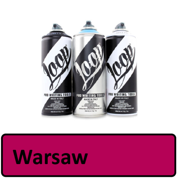 Spraydose Warsaw 400 ml - Loopcolors