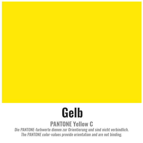 Polyesterstoff 1,5m 10m Gelb
