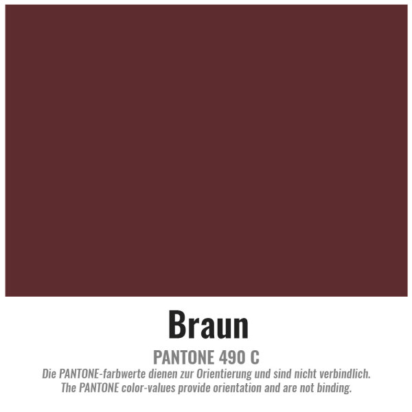 Polyesterstoff 1,5m 100m Braun
