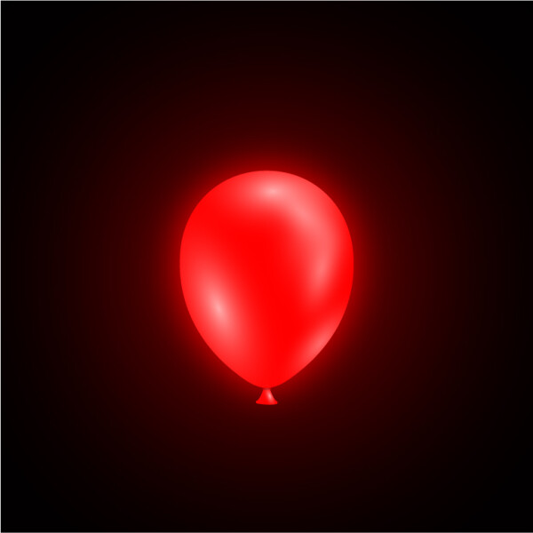 LED-Ballons - Rot
