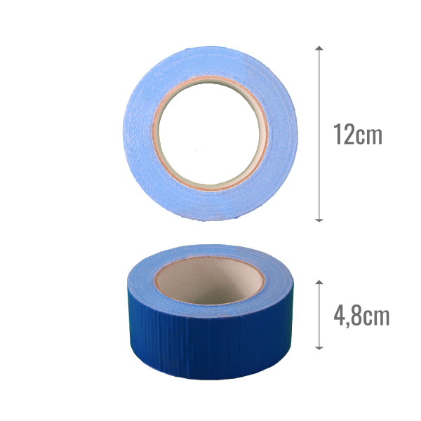Ruban Duct Standard Bleu 48mm x 50m - ruban adhésif