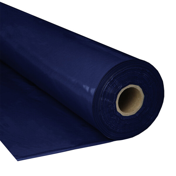 Plastic film roll standard 1,5x100m - Navy blue