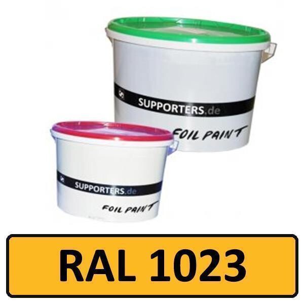 Paper color traffic yellow RAL 1023 10 litre
