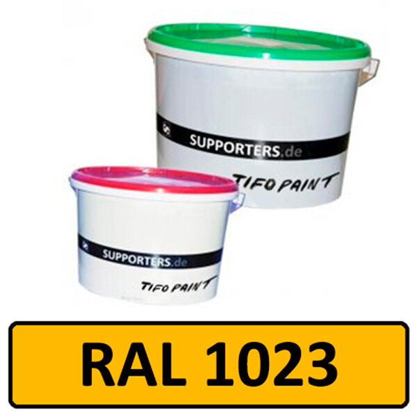 Couleur de papier - RAL1023 Jaune signalisation 5 litres