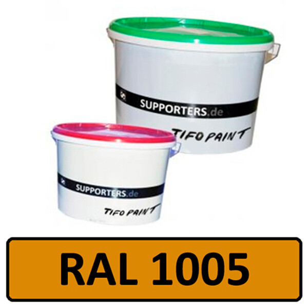 Papier Farbe Honiggelb RAL1005 10 Liter