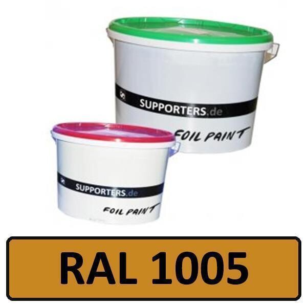 Paper color honey yellow RAL 1005 5 litre
