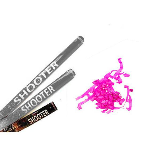 Papier Streamer Shooter - Pink M - 30cm