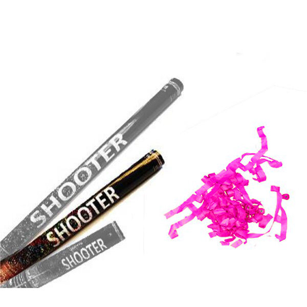 Papier Streamer Shooter - Pink L - 60cm