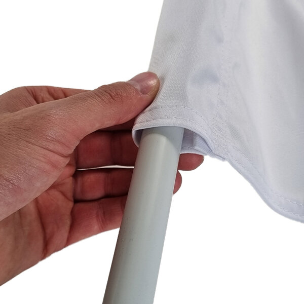 Barre en plastique d 2 mètre pour drapeaux