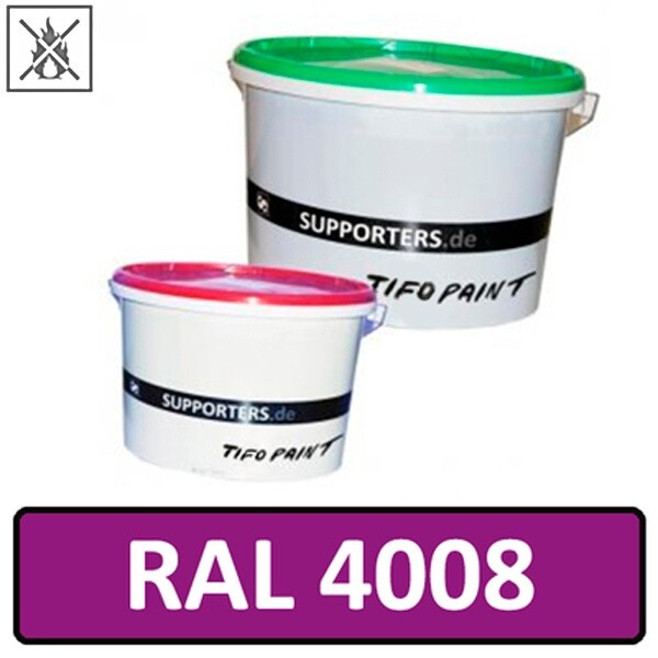Vliesstoff Farbe Signalviolett RAL4008 - schwer entflammbar 10 Liter