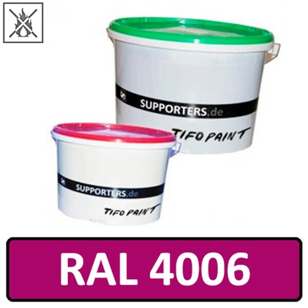 Nonwoven color traffic purple RAL 4006 - flame retardant 10 litre