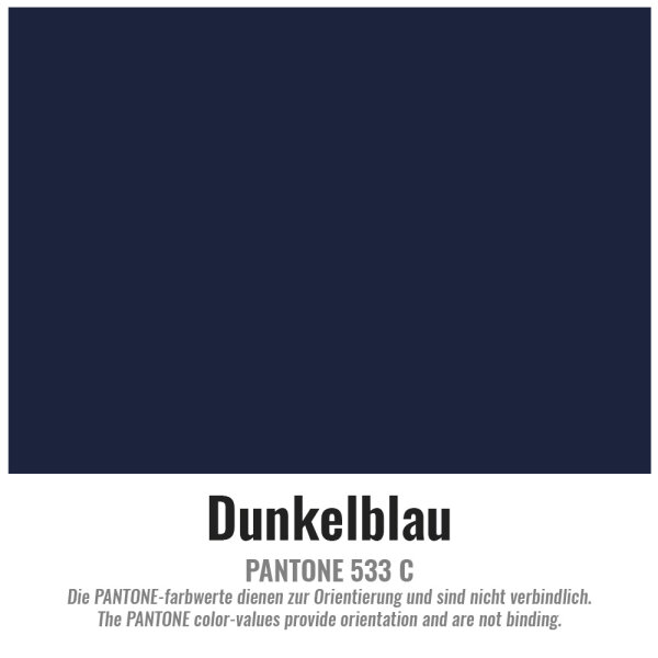 Tissu de polyester 1,5m 30m Bleu (foncé)