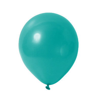 Premium Luftballons Türkisblau - 30cm Durchmesser